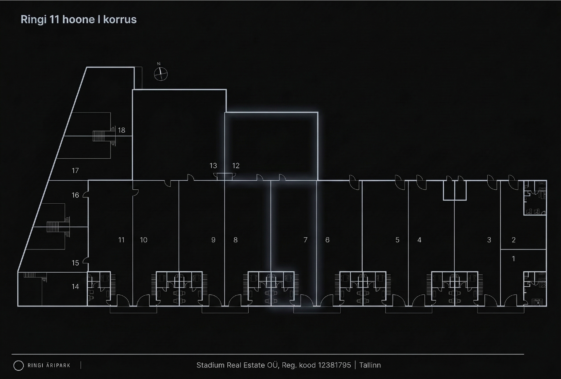 Ringi 11 korruseplaanid